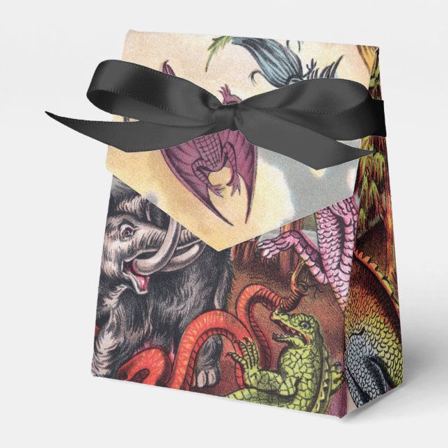 Prehistoric Playground Favour Box (Front Side)