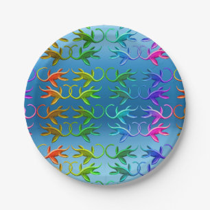 Prehistoric Plesiosaurus Dinosaur Paper Plates