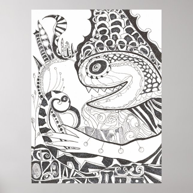 Prehistoric Predator Poster (Front)