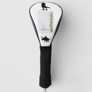 Prehistoric Reptile graphic image Golf Head Cover