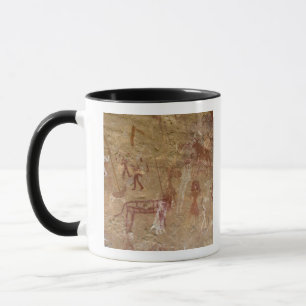 Prehistoric rock paintings, Akakus, Sahara Mug