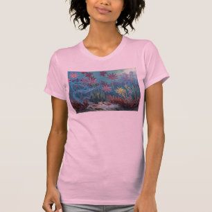 Prehistoric Sea Bottom Antique Print T-Shirt