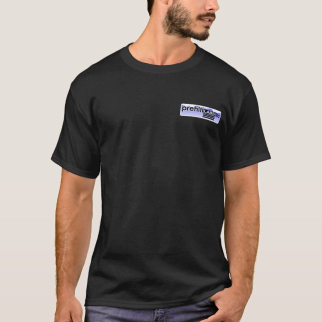 Prehiti Logo Front LD50 Logo Back T-Shirt (Front)