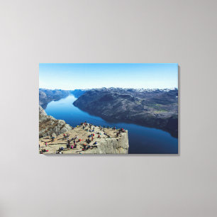 Preikestolen (Pulpit Rock) Norway Canvas Print