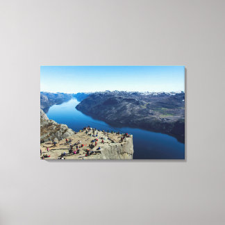 Preikestolen (Pulpit Rock) Norway Canvas Print