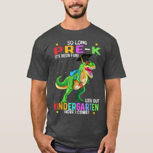 prek Graduate pre k Graduation 2022 dinosaur t re  T-Shirt