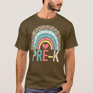 Prek Rainbow Back To School Teacher Student Boys G T-Shirt