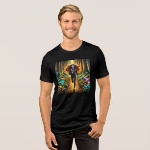 Preligion - Mushroom logo Tri-Blend Shirt