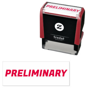 Preliminary Design Engineer Self-Inking Stamp