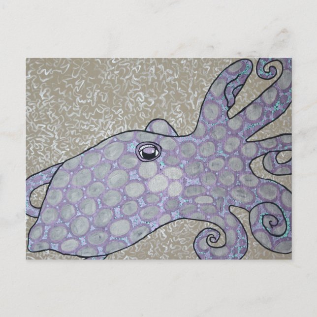 Prema Pusa Octopus Postcard (Front)