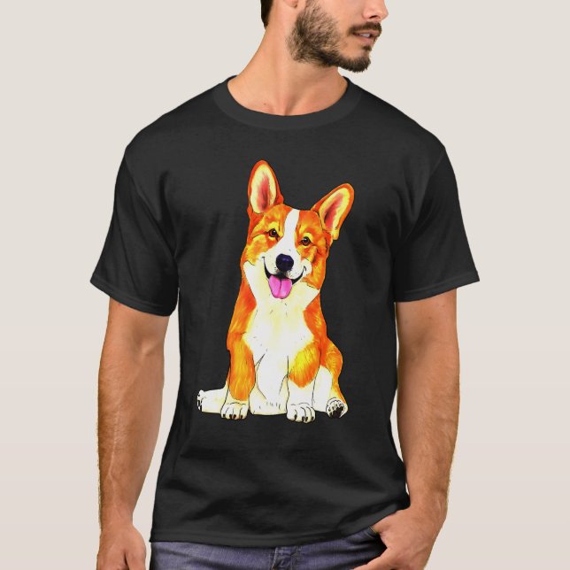 Prembroke Welsh Corgi Corgi T-Shirt (Front)