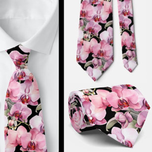 Premier Pink Orchid Formal Neck Tie
