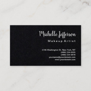 Premium Black Modern Professional Business Card