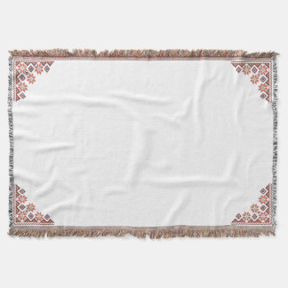 Premium Blanket with Artistic Geometric Embroidery