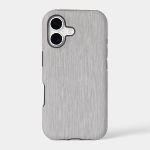 Premium Brushed Silver Metal Texture