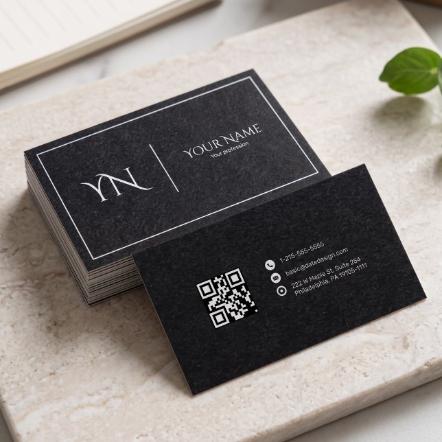 Premium Business Card with QR code (Creator Uploaded)