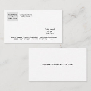 Premium Business Cards - Custom Foil/Textured