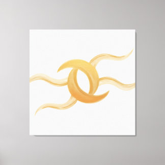 Premium Canvas ‘Intertwined Moons’ – Exclusive Print