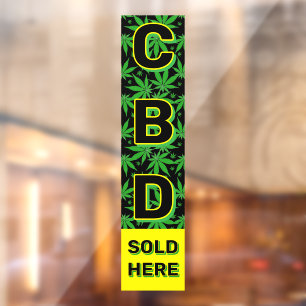 Premium CBD Oil Sold Here Advert 