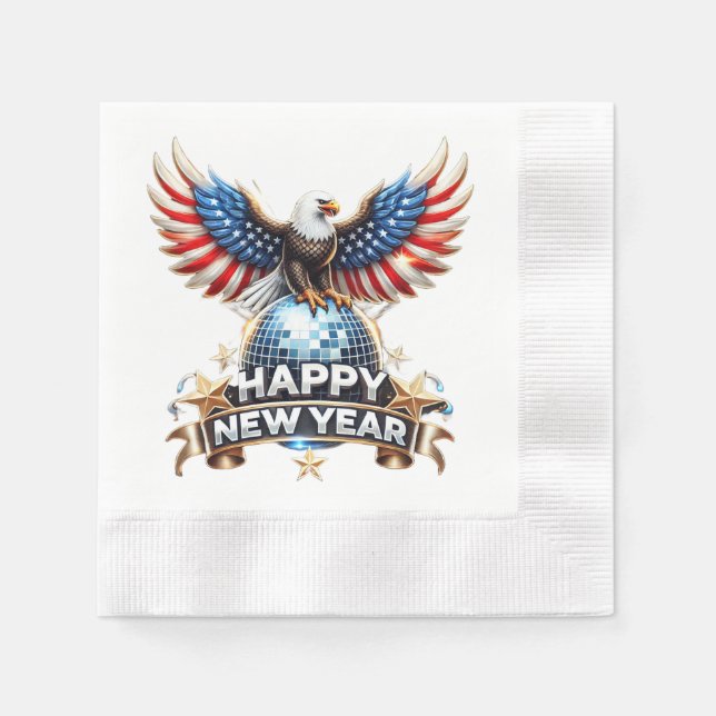 "Premium Eco-Friendly Paper Napkins for Parties (Front)