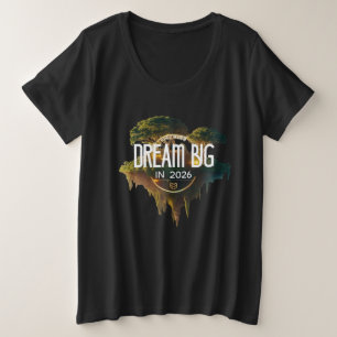 Premium Floating Island "Dream Big 2026" Plus Size T-Shirt