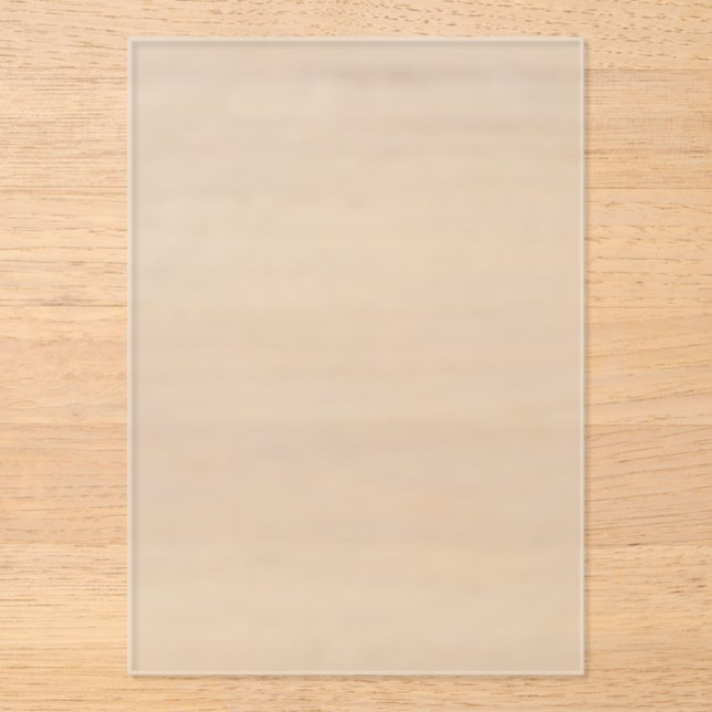 Premium Frosted Acrylic Wedding Invitation (Front)