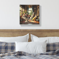 Premium Giclee Stretched Canvas Design.
