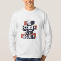 Premium Gym Wall Art – “NO EXCUSES. JUST RESULTS.”