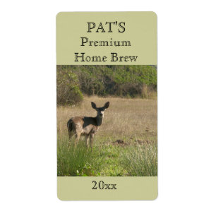 Premium Home Brew Label