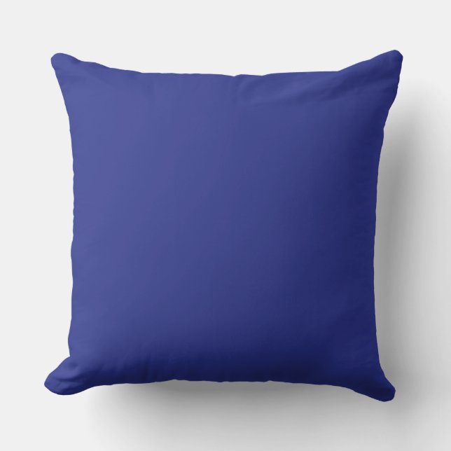 Premium Hypoallergenic Pillow Blue Personalise (Front)