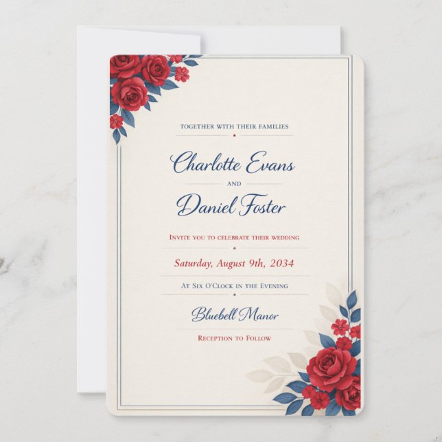 premium invitation card (Front)