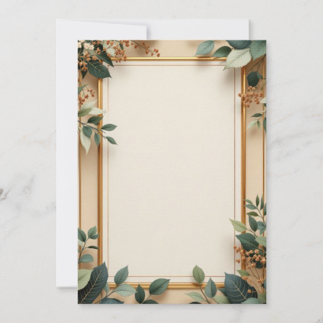 PREMIUM Invitation Card Design (Front)