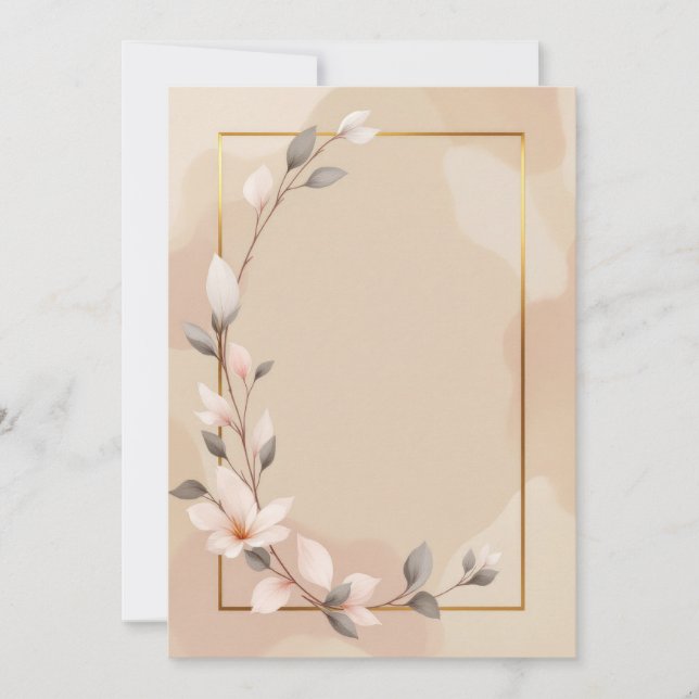 PREMIUM Invitation Card Design (Front)