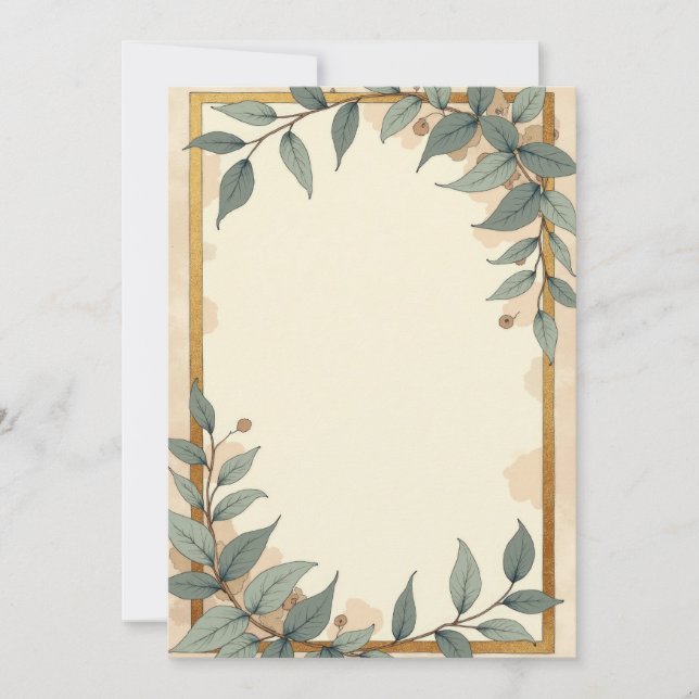 PREMIUM Invitation Card Design (Front)