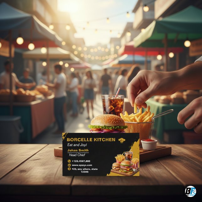 Premium Kitchen  – Make a Lasting Impression Business Card (Creator Uploaded)