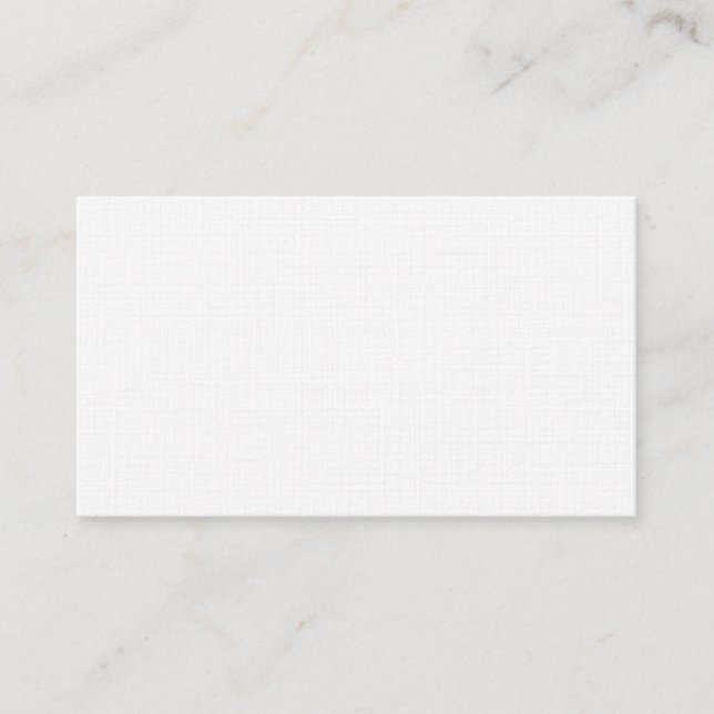 Premium Linen Business Card (Front)