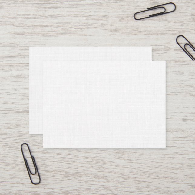 Premium Linen Mighty Business Card (Front/Back In Situ)