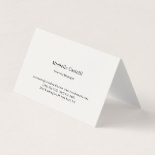 Premium Linen Professional Unique Classical Simple Business Card