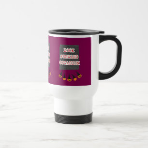 Premium "Look Forward" Travel Classic Mug, 11 oz Mug