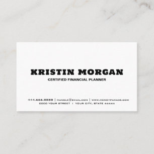 Premium Luxury Business Cards, Customisable Design Business Card