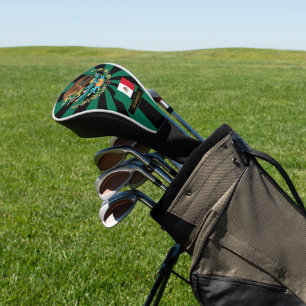 Premium Mexico Golf & Mexican Flag / Patriots Head Cover