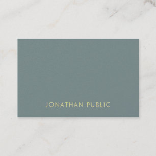 Premium Modern Elegant Colours Simple Template Business Card