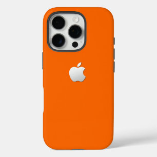 Premium Orange iPhone 16 Pro Tough Case