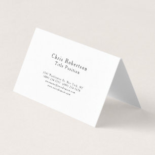 Premium Pearl Black White Charming Minimalist Business Card