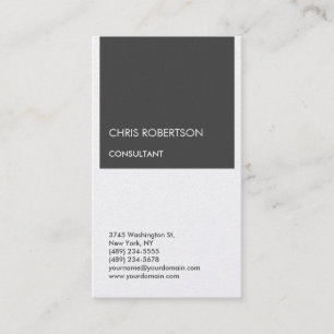 Premium Pearl Minimalist Modern Attractive Business Card