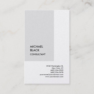 Premium Pearl Special Unique Modern Minimalist Business Card
