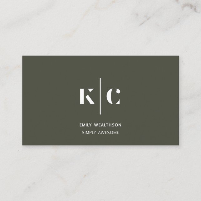 Premium Personalised Business Cards (Front)