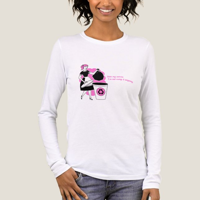 Premium Prints. Flawless Fit. – For the Woman  Tri-Blend Shirt (Front)