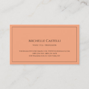 Premium Silk Professional Unique Classical Simple Business Card