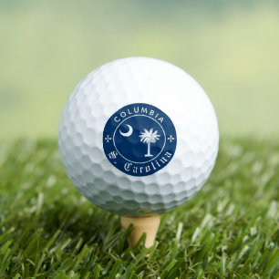 Premium South Carolina Golf, Columbia, Flag Golf Balls